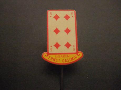Ernst Casimir sigarenfabriek Roermond (kaartspel ruiten zes)